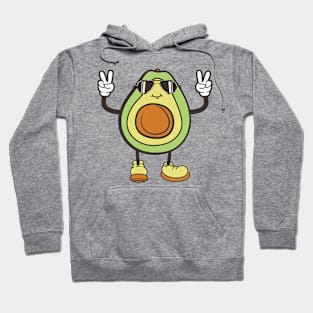 Cool Avocado Fruits lover Hoodie